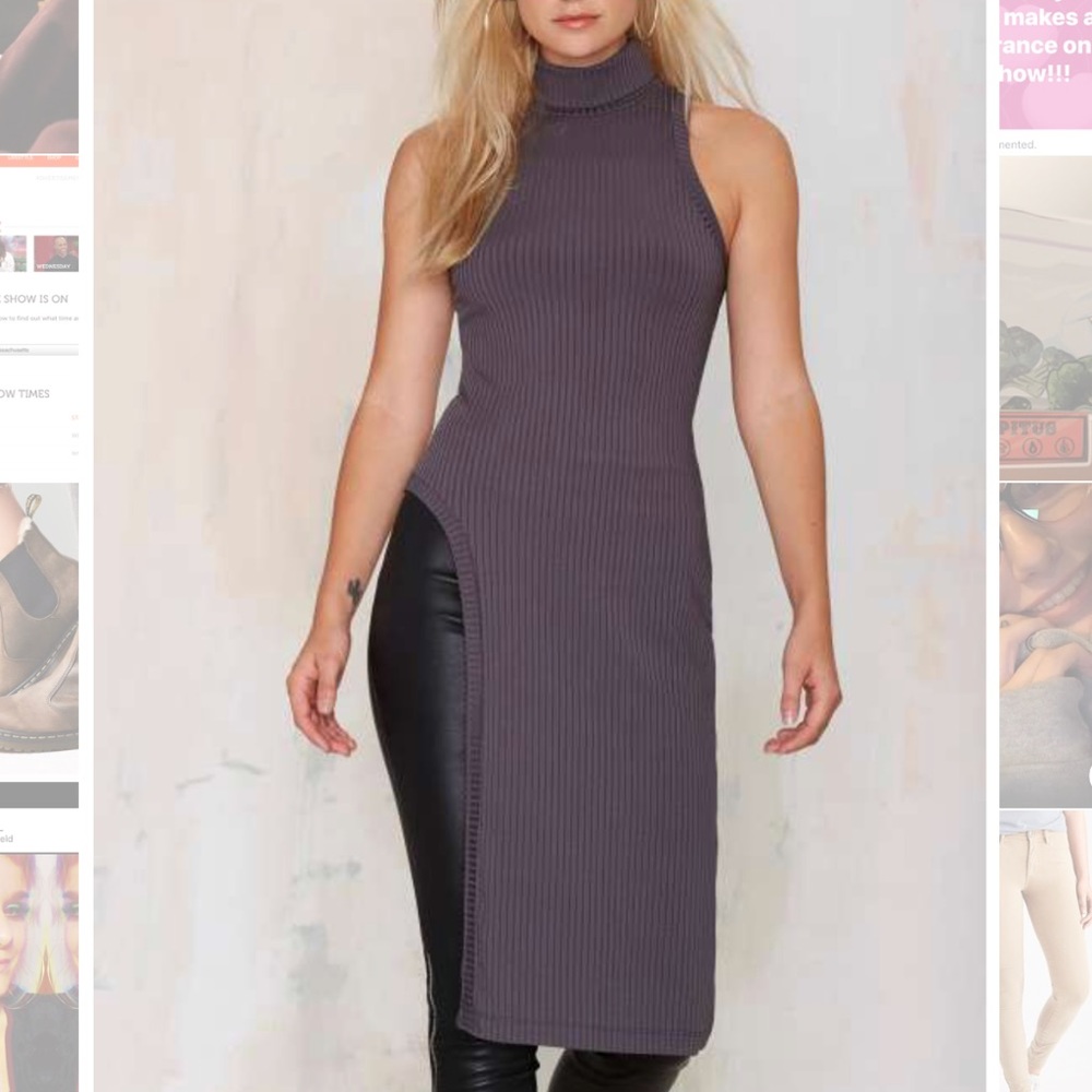 Nasty Gal asymmetrical Top